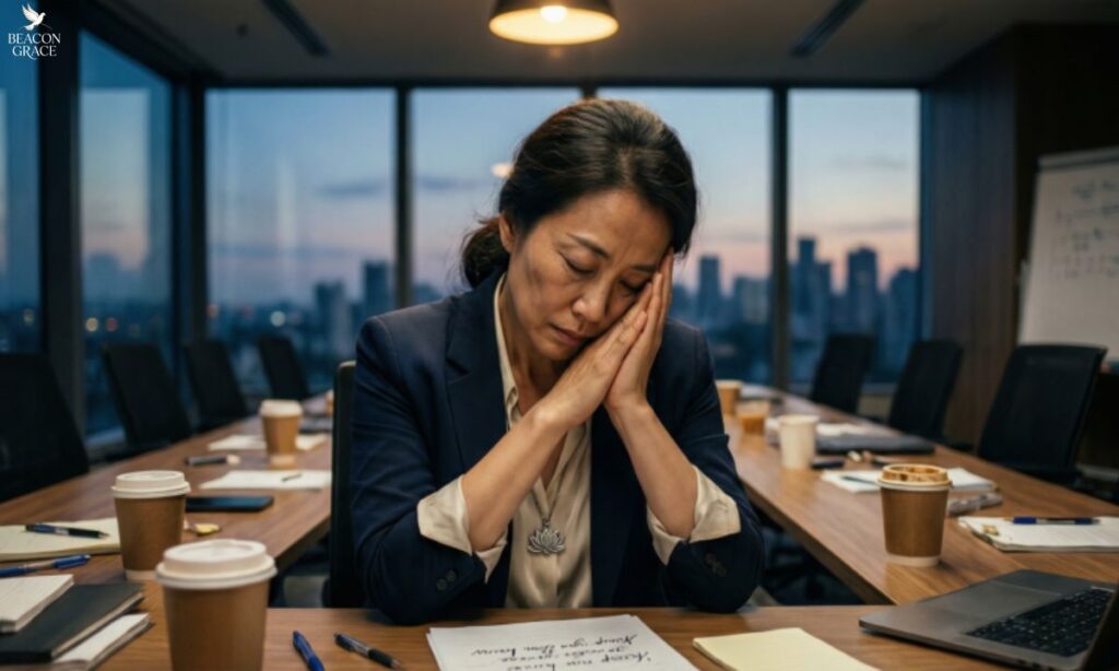 A Prayer for Strength After a Long Meeting