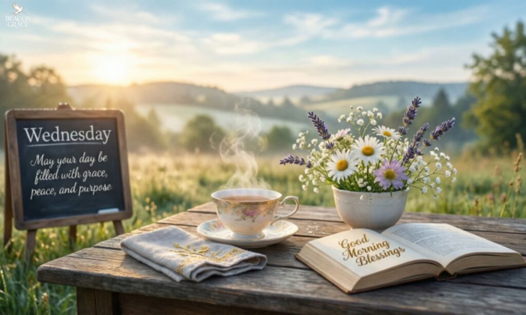 Beautiful Good Morning Wednesday Blessings