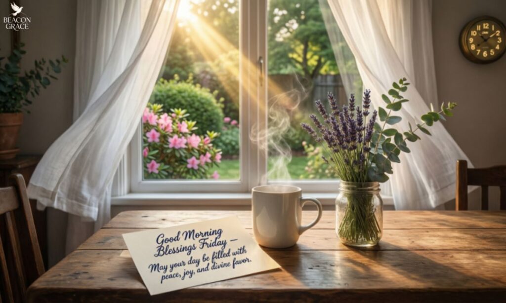 Good Morning Blessings Friday