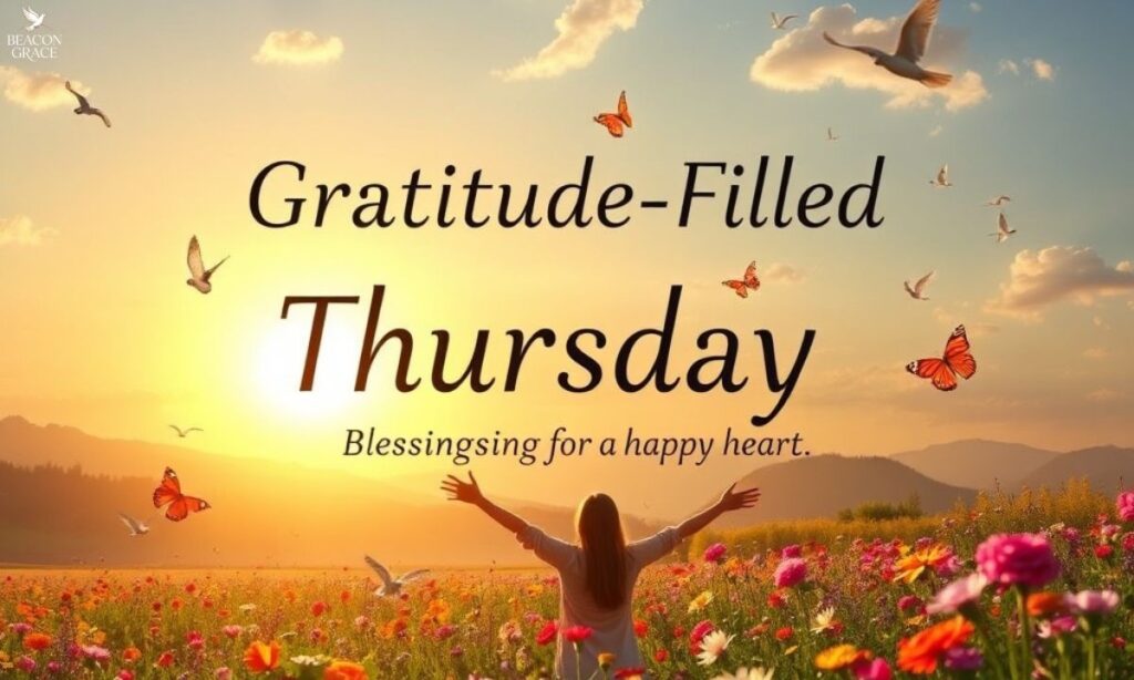 Gratitude-Filled Thursday Blessings for a Happy Heart