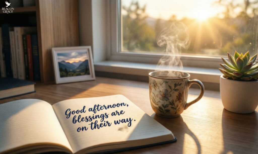 Motivational Good Afternoon Blessings