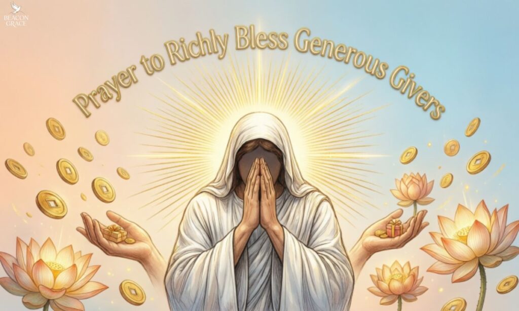 Prayer to Richly Bless Generous Givers