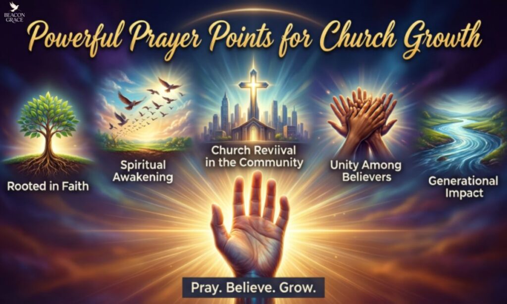 110 Powerful Prayer Points for Church Growth