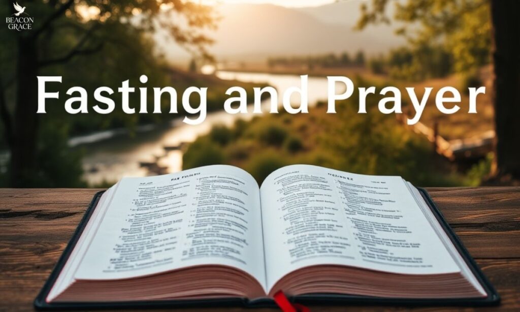 Biblical Scriptures on Fasting and Prayer