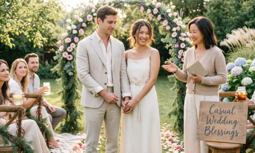 Casual Wedding Blessings 