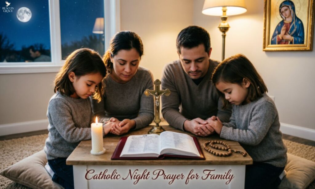 Catholic Night Prayer for Family