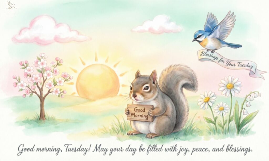 Cute Good Morning Tuesday Blessings Images and Quotes