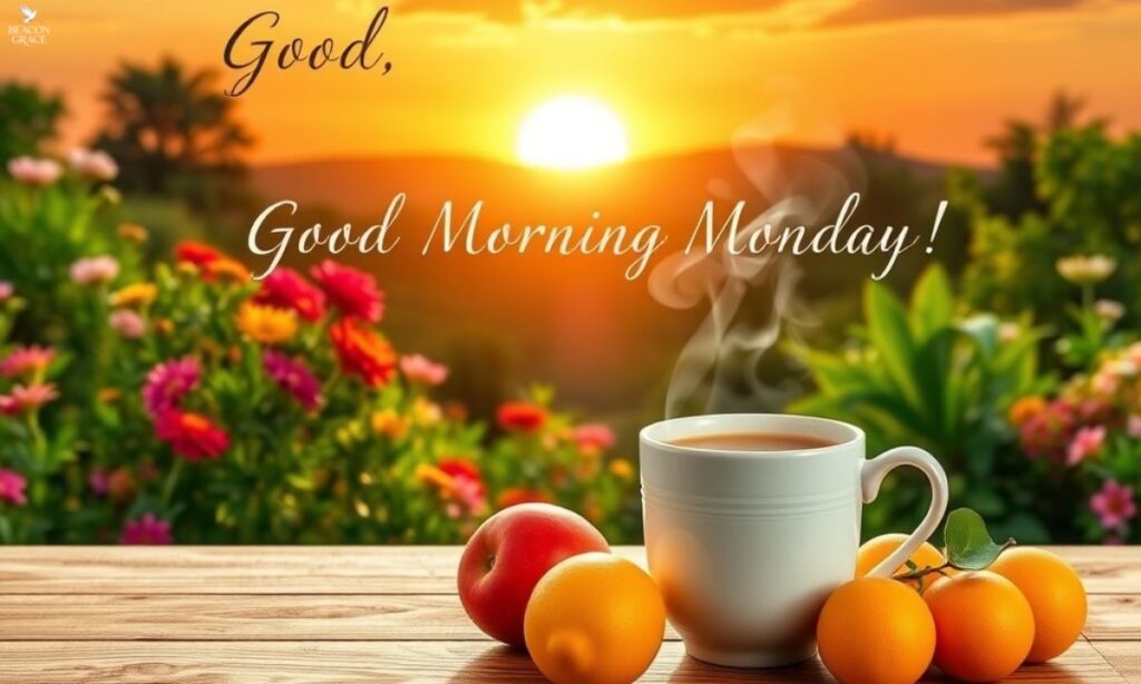Good Morning Monday Blessings for a Fresh Start