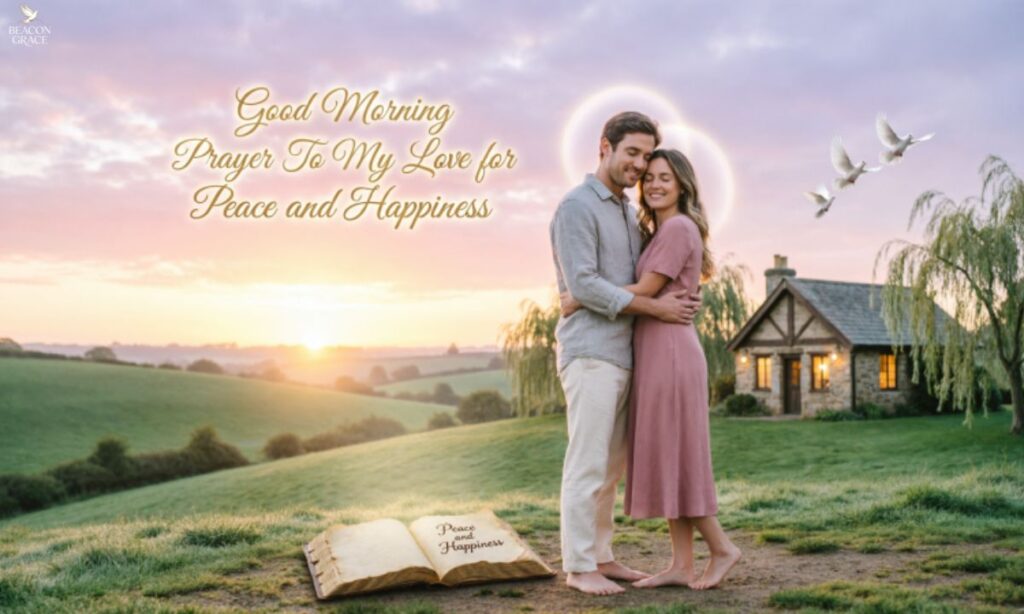 Good Morning Prayer To My Love for Peace and Happiness