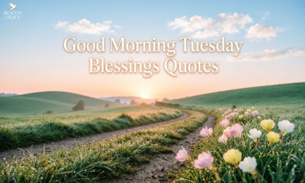 Good Morning Tuesday Blessings Quotes