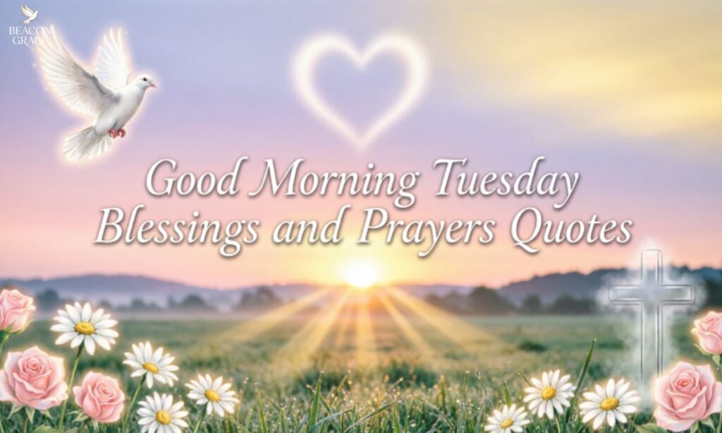 Good Morning Tuesday Blessings and Prayers Quotes