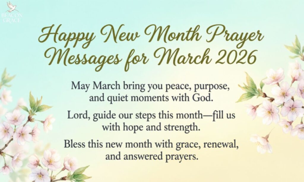 Happy New Month Prayer Messages for March 2026 (1)