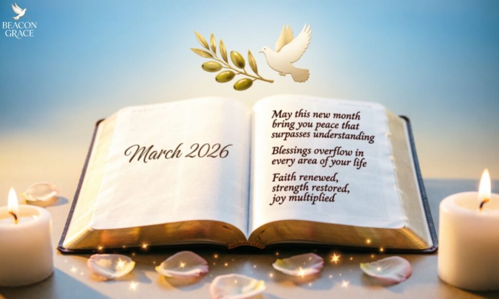 Happy New Month Prayer Messages for March 2026