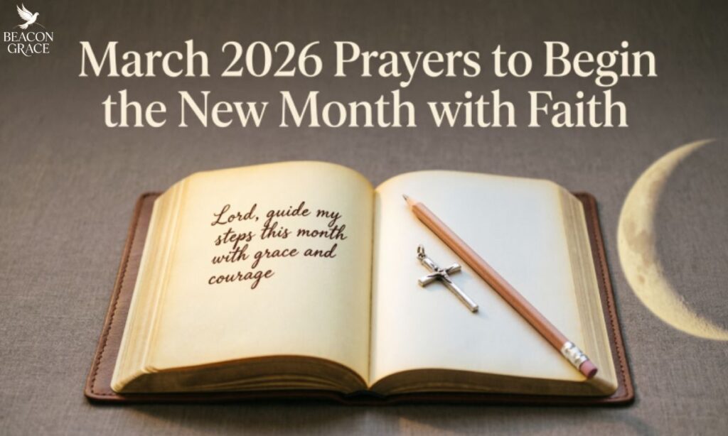 March 2026 Prayers to Begin the New Month with Faith