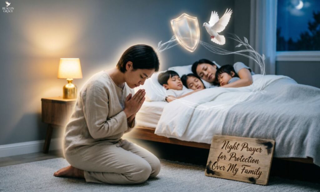 Night Prayer for Protection Over My Family