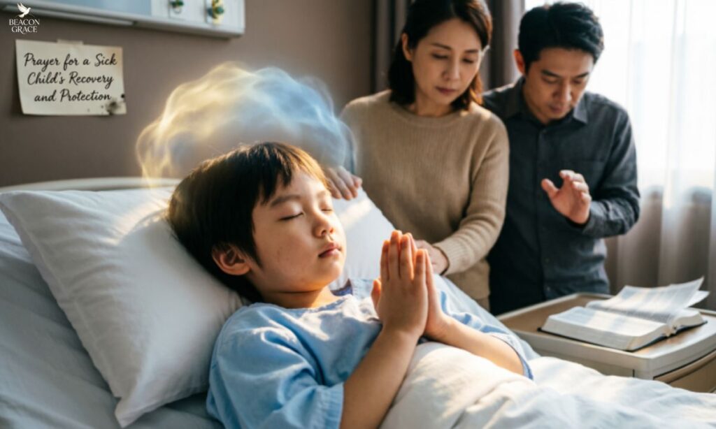 Prayer for a Sick Child's Recovery and Protection