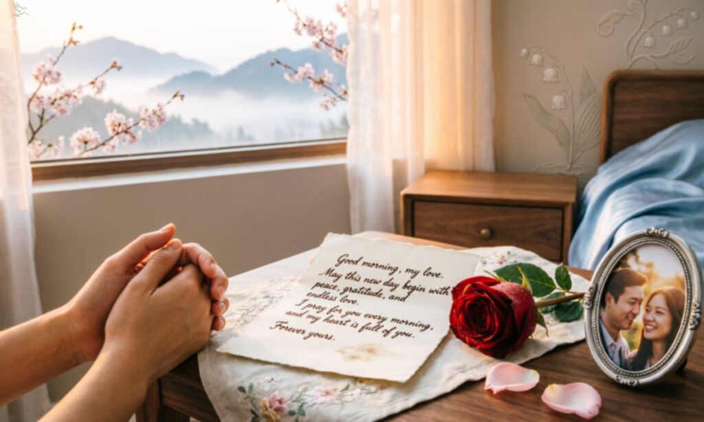 Romantic Morning Prayer Message for My Love