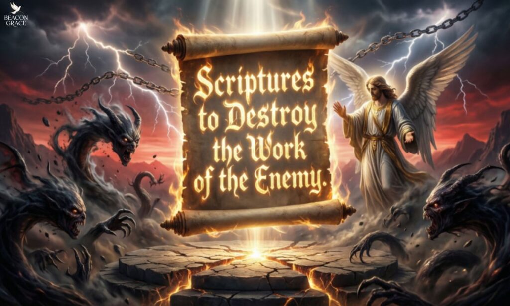 Scriptures to Destroy the Work of the Enemy