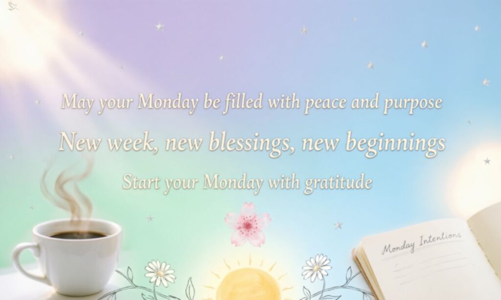 Short Monday Blessings Quotes