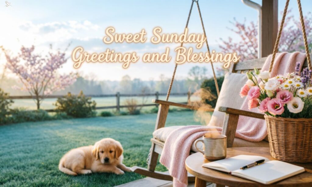 Sweet Sunday Greetings and Blessings
