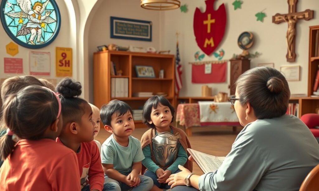 Teaching Children About St. Michael Appropriately