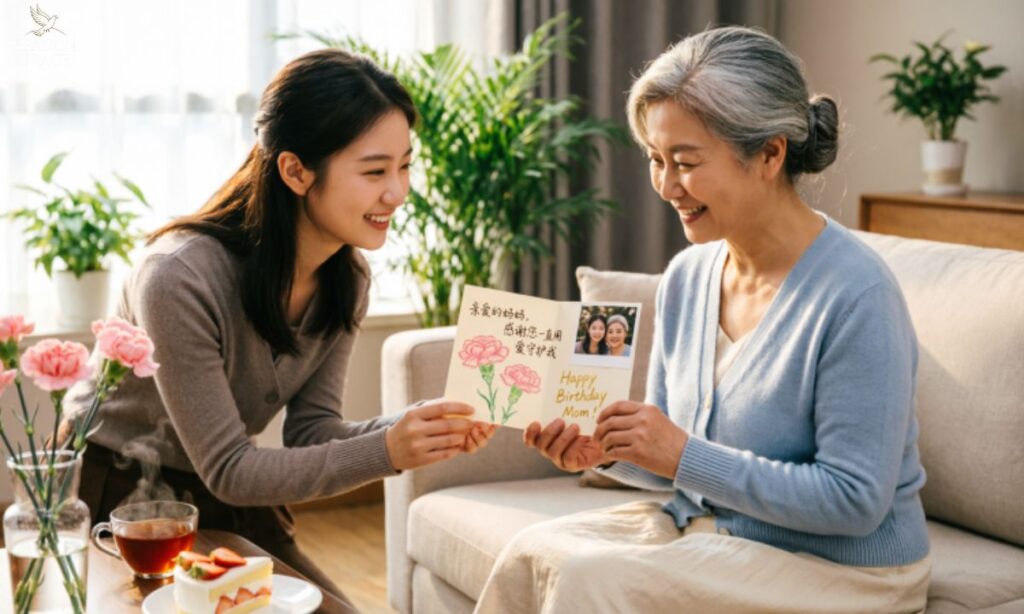 Birthday wishes for Mom from daughter