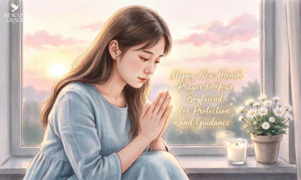 Happy New Month Prayer to Your Boyfriend for Protection and Guidance