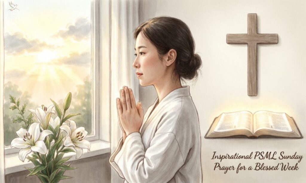 Inspirational PSML Sunday Prayer for a Blessed Week
