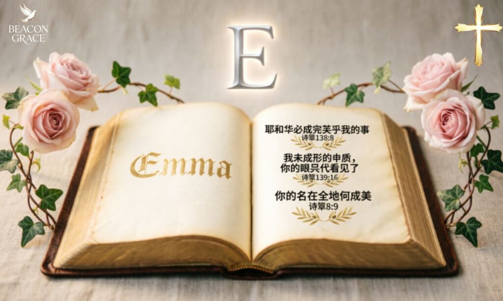 Key Power Verses for Emma Biblical Foundation for Her Name