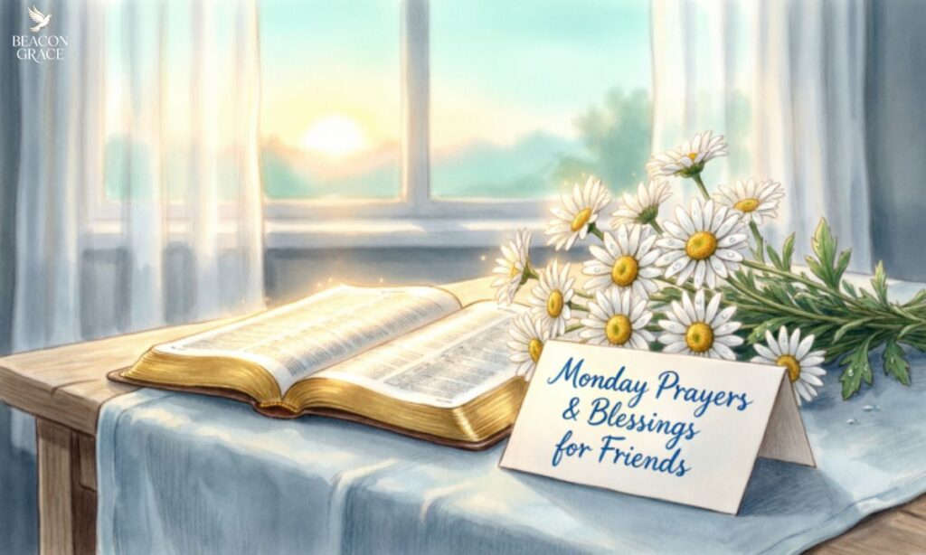 Monday Prayers and Blessings for friends