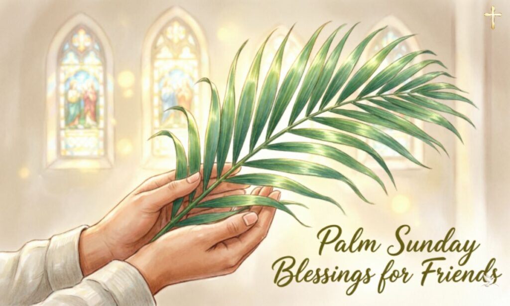 Palm Sunday Blessings for Friends