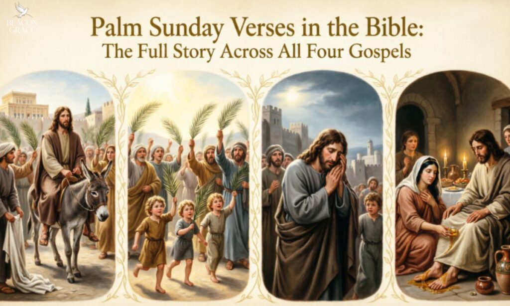 Palm Sunday Verses in the Bible The Full Story Across All Four Gospels