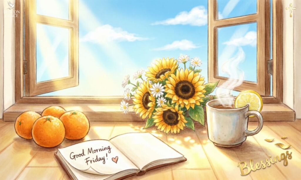 Positive Good morning Friday blessings