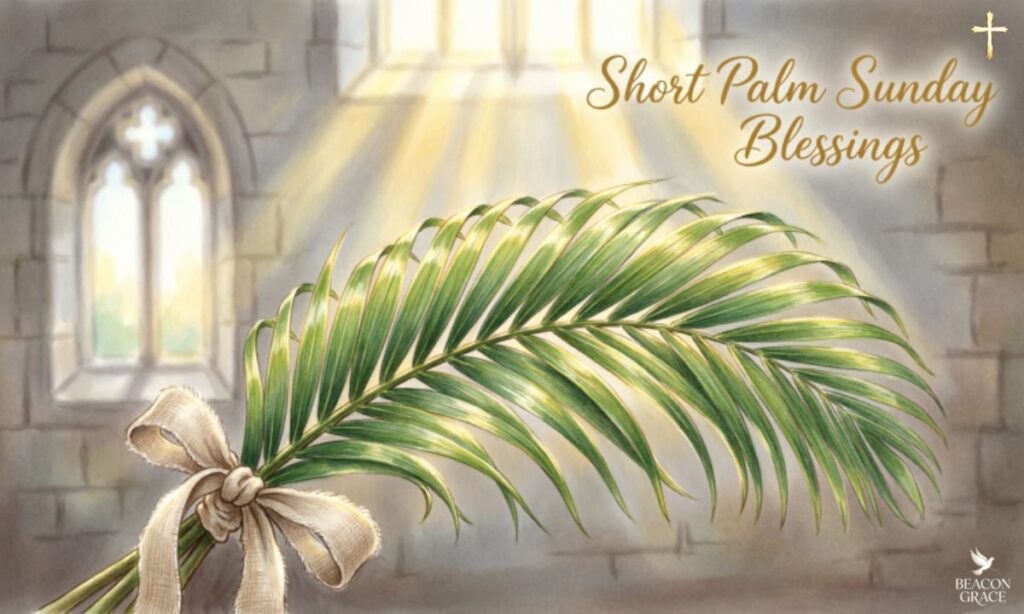 Short Palm Sunday Blessings