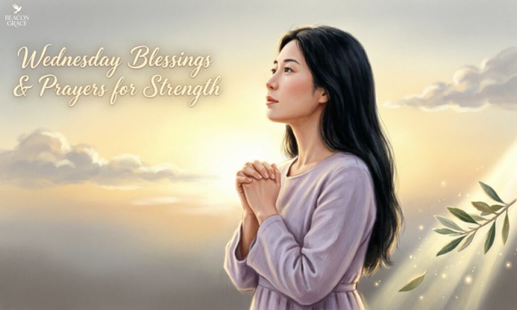 Wednesday Blessings & Prayers for Strength