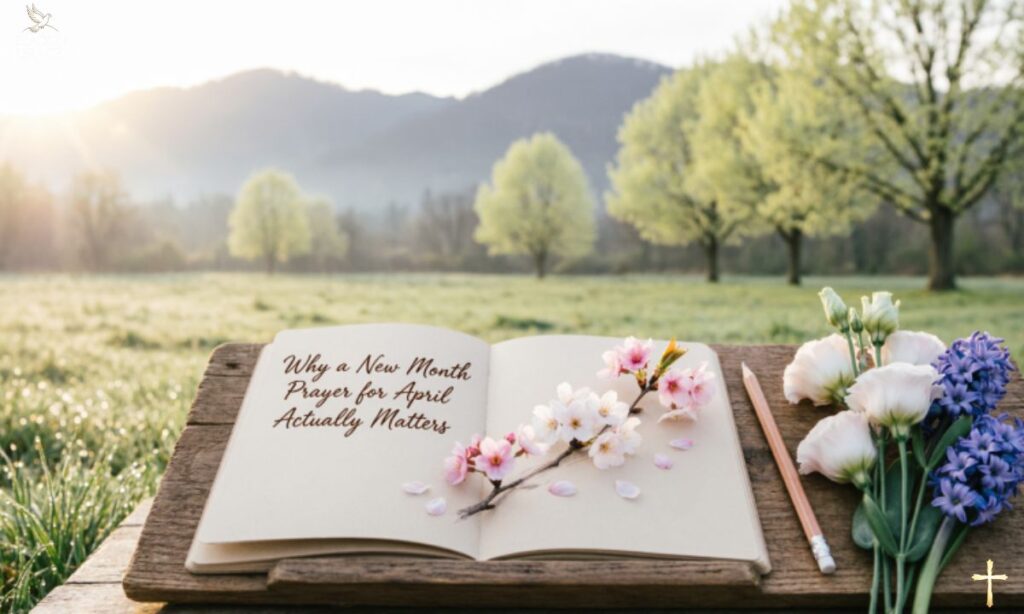 Why a New Month Prayer for April Actually Matters