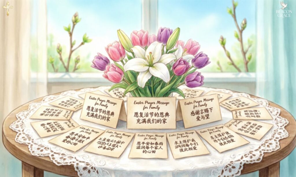 20 Easter Prayer Messages for Family Members