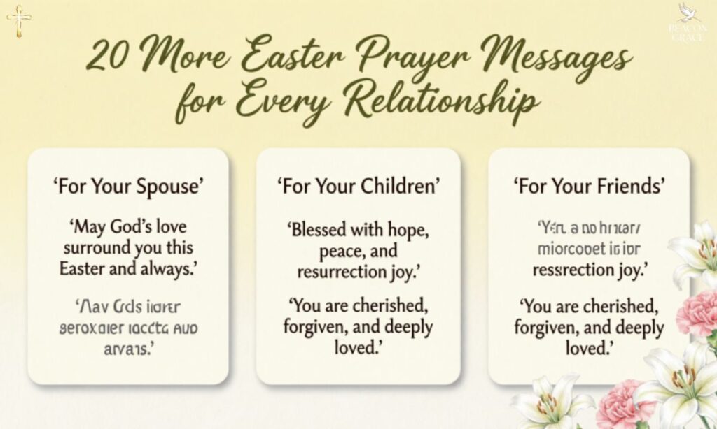 20 More Easter Prayer Messages for Every Relationship