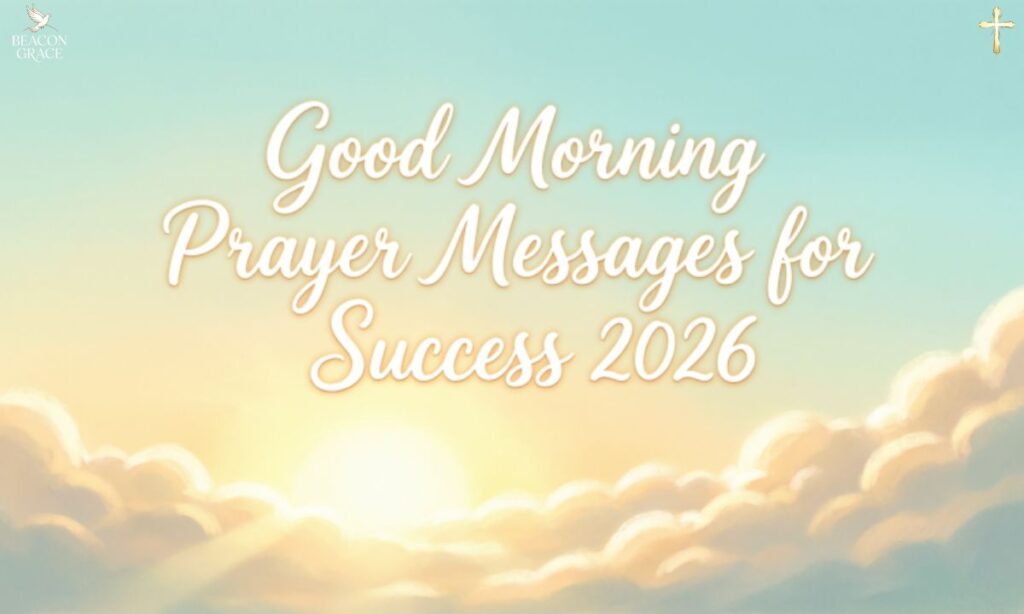 Good Morning Prayer Messages for Success 2026