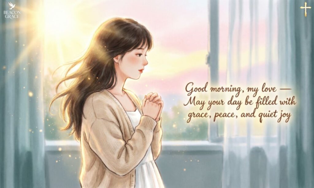 Good morning prayer message for girlfriend 2026