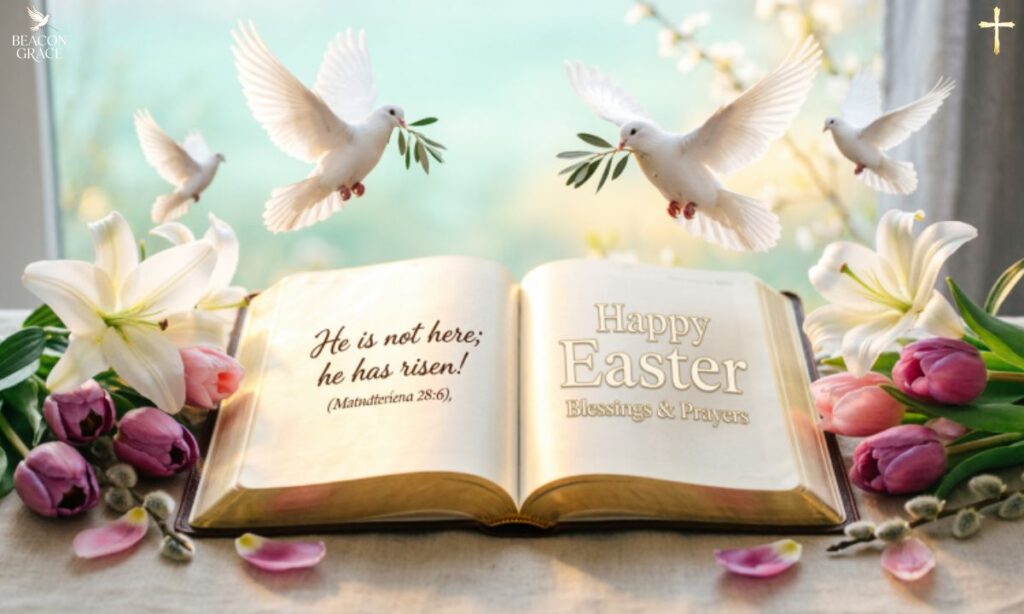 Happy Easter Blessings and Prayers Bible Verses
