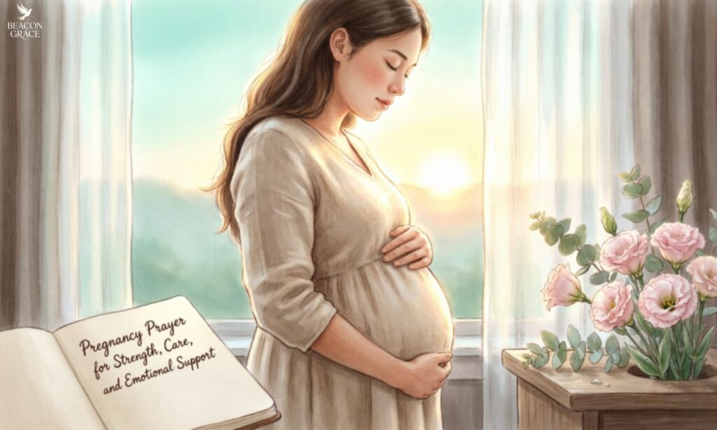 Pregnancy Prayer for Strength, Care, and Emotional Support