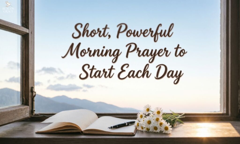 Short, Powerful Morning Prayer to Start Each Day