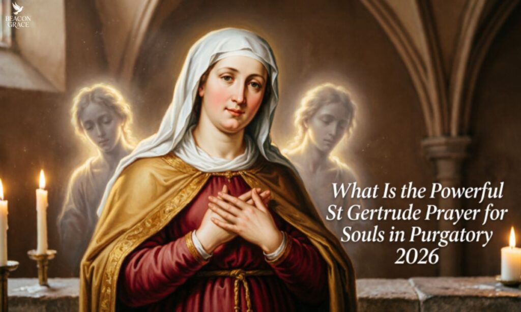 What Is the Powerful St Gertrude Prayer for Souls in Purgatory 2026