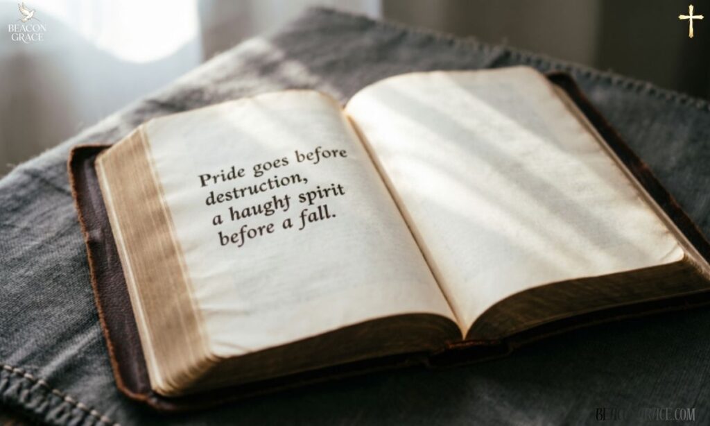 Bible verse about pride and ego