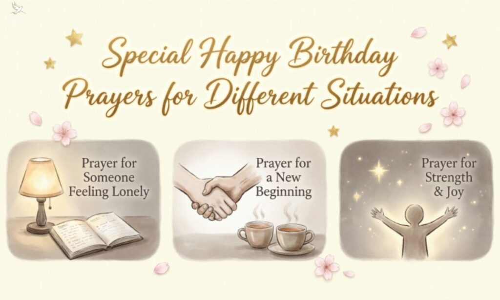 Special Happy Birthday Prayers for Different Situations