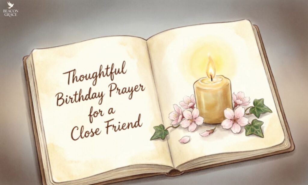 Thoughtful Birthday Prayer for a Close Friend