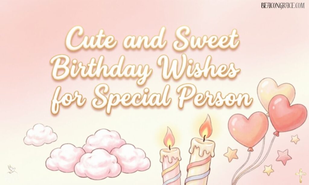 Cute and Sweet Birthday Wishes for Special Person