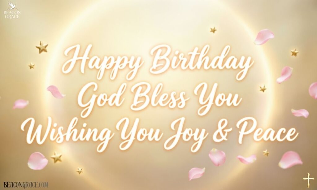 Happy Birthday God Bless You Quotes
