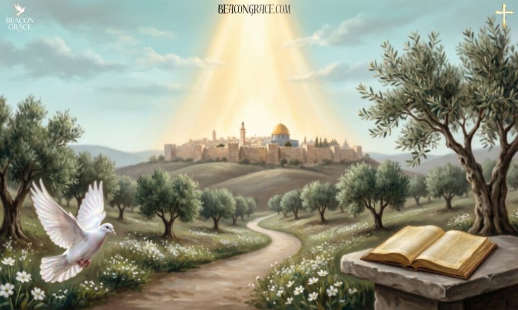 what does the bible say about peace in israel